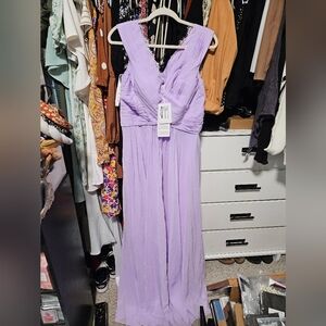 Lilac long dress